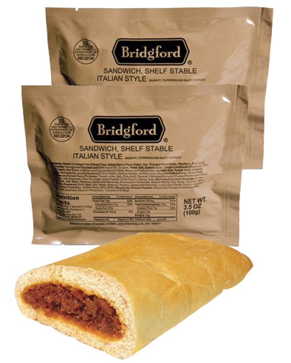 Italian Sausage with Sauce - Bridgford Foods - Ready To Eat